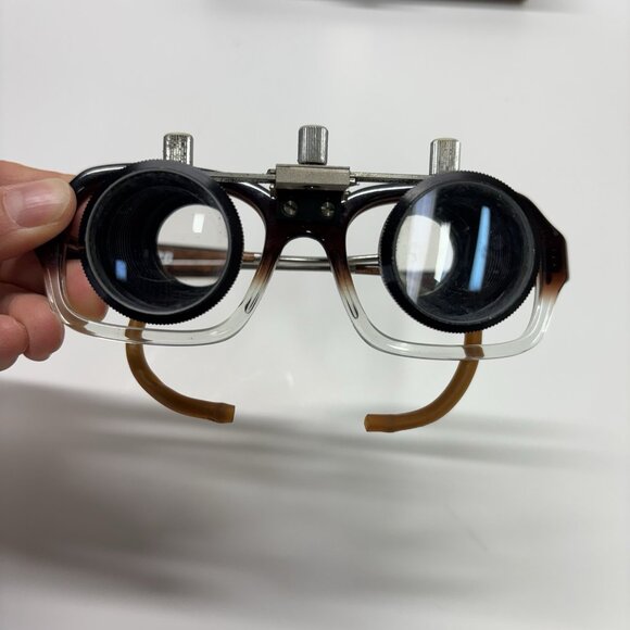 VTG Oculus Orascoptic CE Loupes 52 20 Made In Germany 2.5x Dentist HTF Magnifier - Picture 3 of 12